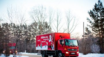 «Рождественский караван Coca-Cola» завершил свое путешествие по России