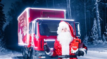 «Рождественский караван Coca-Cola» взял курс на Иваново