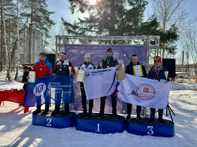 Снова первые: команда «Транснефть – Прикамье» победила в открытом лыжном фестивале в Перми