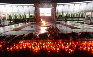 Зеленоградская полиция приняла участие в торжественных мероприятиях, посвященных Дню памяти и скорби