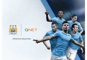 QNET становится официальным партнером футбольного клуба «Манчестер Сити»