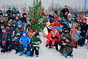 Семейный предновогодний праздник прошел Истринской долине 15 декабря