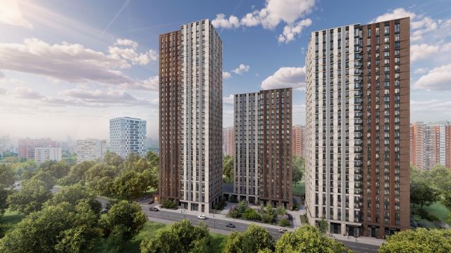 Лицом к городу: завершены фасадные работы в жилом комплексе «Твелв»
