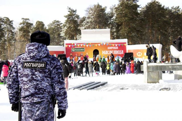 На Южном Урале росгвардейцы обеспечили безопасность ряда массовых мероприятий