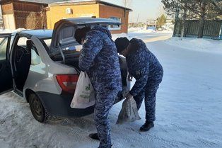 Акция «Добрые дела с Росгвардией» продолжается в Томской области