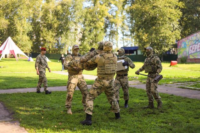 Акция «Каникулы с Росгвардией» завершается в Томской области