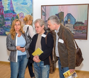 Известный художник-урбанист Алексей Шалаев принял участие в выставке «Дорогая моя Москва!»
