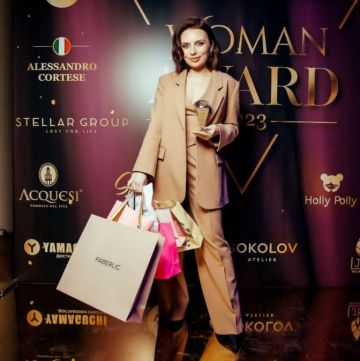 Кристина Дюран получила премию «WOMAN AWARD» от глянцевого журнала «SPECIAL»