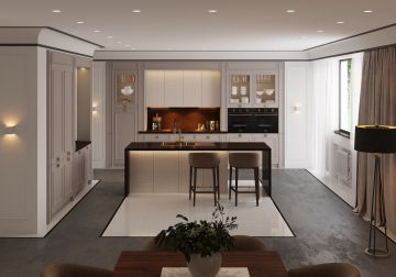 Новая модель «Астрид» от «Кухонного Двора», вдохновленная архитектурными стилями