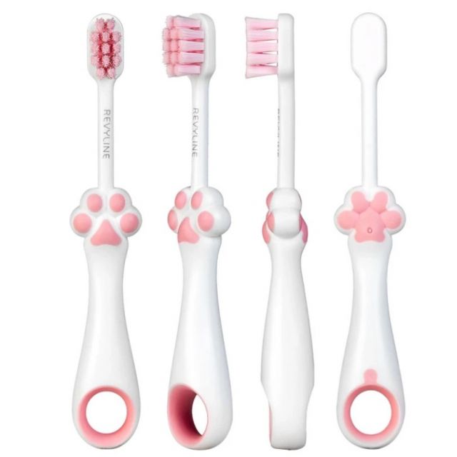 Детские зубные щетки Revyline BabyLapka в розовом цвете доступны в Оренбурге