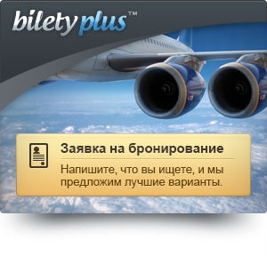 Появился очень простой способ поиска билетов — заявка на бронирование на BiletyPlus.ru