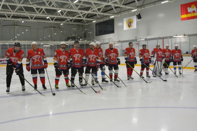 Росгвардейцы приняли участие в турнире «Динамо» по хоккею в Челябинске