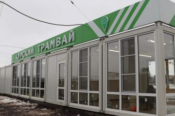 В Курске готовится к сдаче новый модуль проходной трамвайного депо