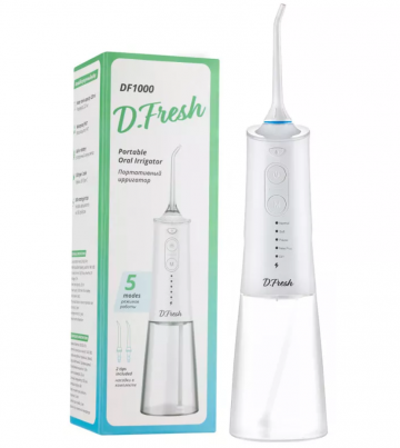 Зубные щетки, сменные насадки и компактные ирригаторы D.Fresh  по выгодной цене с доставкой по России