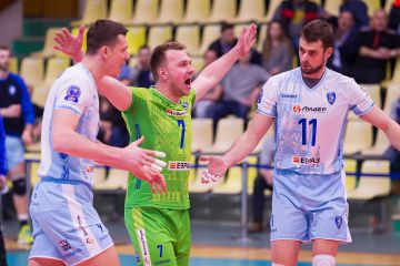 Московское «Динамо» одержало победу в домашнем матче 3-го тура мужской волейбольной Лиги Чемпионов