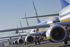 Ryanair разместит рекламу на внешней стороне самолетов за €20 тыс.