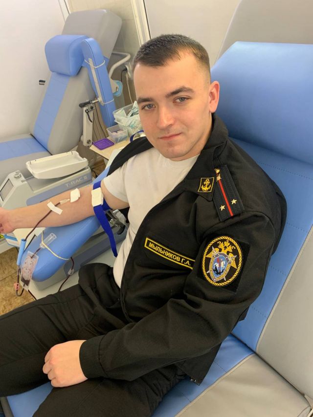 Военные следователи сдали донорскую кровь  для раненых военнослужащих