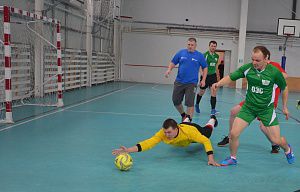 В филиале "Калугаэнерго" прошли соревнования по мини-футболу