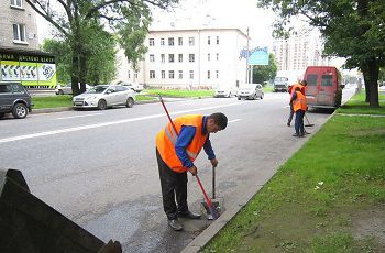 В Петербурге за прошедшую неделю было собрано и вывезено 10 тыс. тонн грязи и мусора