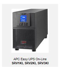 Инсотел: Доступные по цене ИБП APC Easy UPS On-Line серии SRV