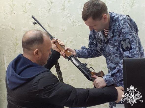 В Ивановской области представители Росгвардии проверили владельцев оружия
