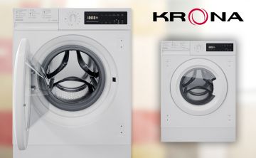 Экономия и комфорт с новой стиральной машиной KRONA KALISA 1400 8K WHITE