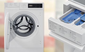 Экономичная и безопасная стиральная машина KRONA KAYA 1200 7K WHITE