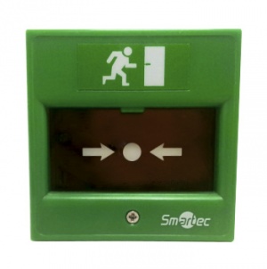 «АРМО-Системы» представлена кнопка разблокировки двери торговой марки Smartec для аварийных выходов