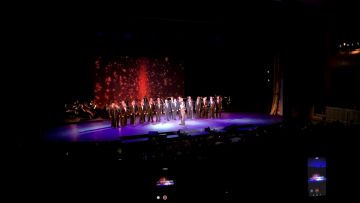 Центральный пограничный ансамбль ФСБ России выступил с новогодним концертом в Москве