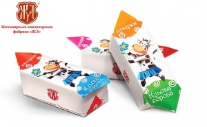 Житомирская кондитерская фабрика «ЖЛ» представляет новые конфеты «Клевая корова»