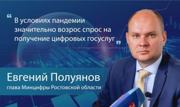Евгений Полуянов о цифровизации Ростовской области