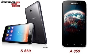 Стильные и практичные новинки от Lenovo: смартфоны S660 и A859