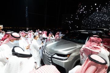 Агентство Louder представило всему миру новую модель внедорожника Lexus в Саудовской Аравии