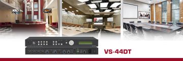 Инсотел: В продаже Матричный Коммутатор 4х4 HDMI Kramer VS-44DT с поддержкой HDCP и выходами HDBaseT с PoE для Pro A/V