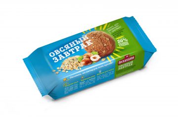 «Любимый Край» выпустил новую линейку овсяного печенья под брендом «Посиделкино»  - «Овсяный завтрак»