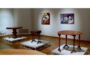 Выставка «Музей-квартира художника» воссоздала аутентичную атмосферу частного пространства выдающихся архитекторов, художников и коллекционеров начала XX века