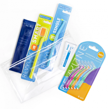 Полезный профилактический комплект от бренда "Ревилайн" для здоровья зубов доступен в Махачкале