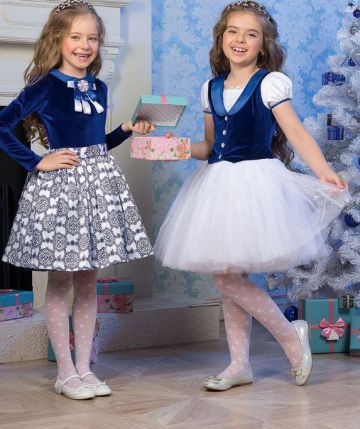 Праздничные детские платья на Новый год от Pink Boutique