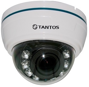 Новые внутренние купольные AHD-камеры от TANTOS