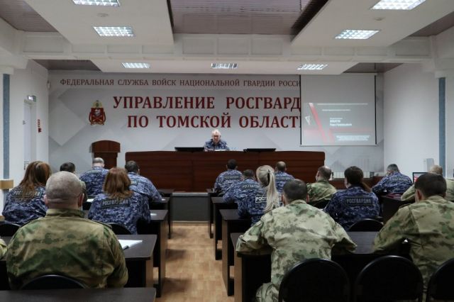Новый период подготовки военнослужащих и сотрудников Росгвардии начался в Томской области