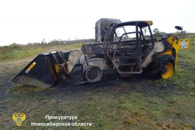 За поджог сельхозтехники отправился за решётку пироман в Новосибирской области