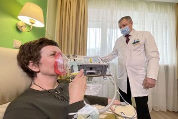 Санаторий «Виктория» открыл отделение лечения медицинскими газами