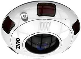 Новинка GANZ – fisheye IP-камера ZN8-F12F18-NIR с 12 Мп сенсором и поддержкой H.265