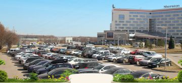 Бизнес-парк SkyPoint предоставляет услуги паркинга возле аэропорта Шереметьево