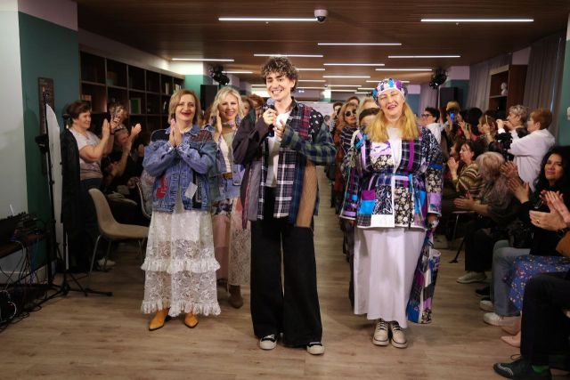 В Центре московского долголетия «Сокольники» прошел модный показ «Образы мечты»