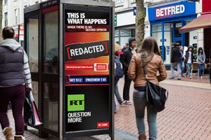 В Лондоне запретили рекламную кампанию Russia Today