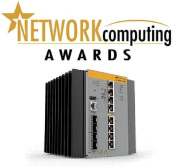 Инсотел: Промышленный Коммутатор Allied Telesis IE300 награжден Network Computing как лучший продукт 2017г