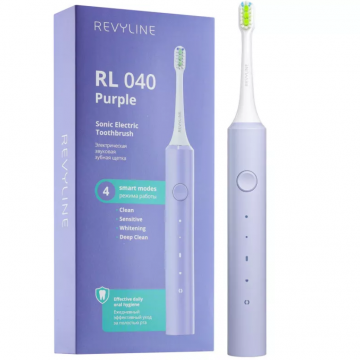 Звуковые зубные щетки Revyline RL 040 в фиолетовом корпусе с доставкой в Волгограде