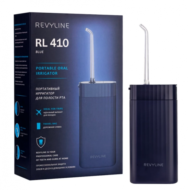 Новейшие компактные ирригаторы RL 410 Blue от Revyline появились в продаже с курьерской доставкой по Кирову