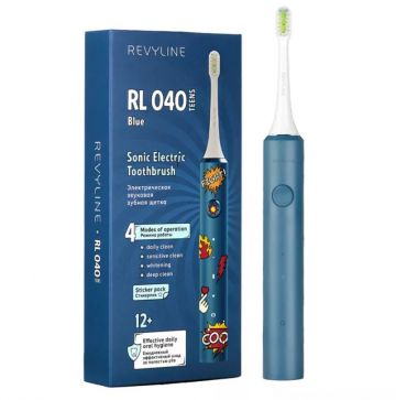 Звуковая зубная щетка для подростков RL 040 Blue от Revyline в тюменском офисе компании